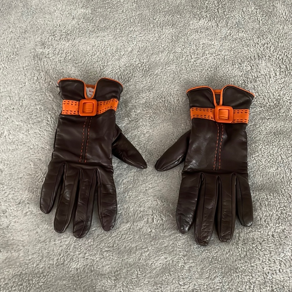 Sermoneta genuine Italian leather gloves